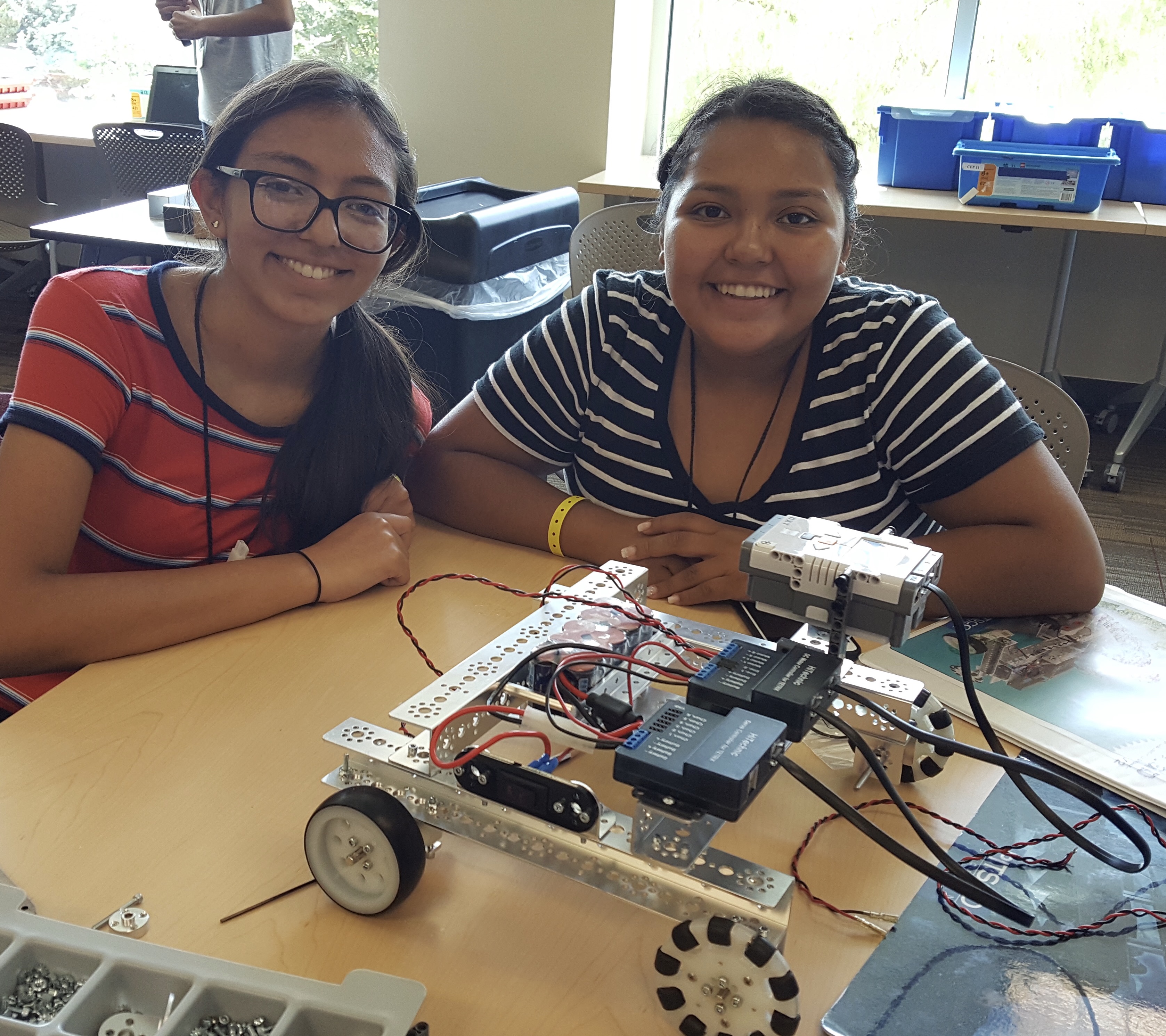 High School Academy STEM robotics activity