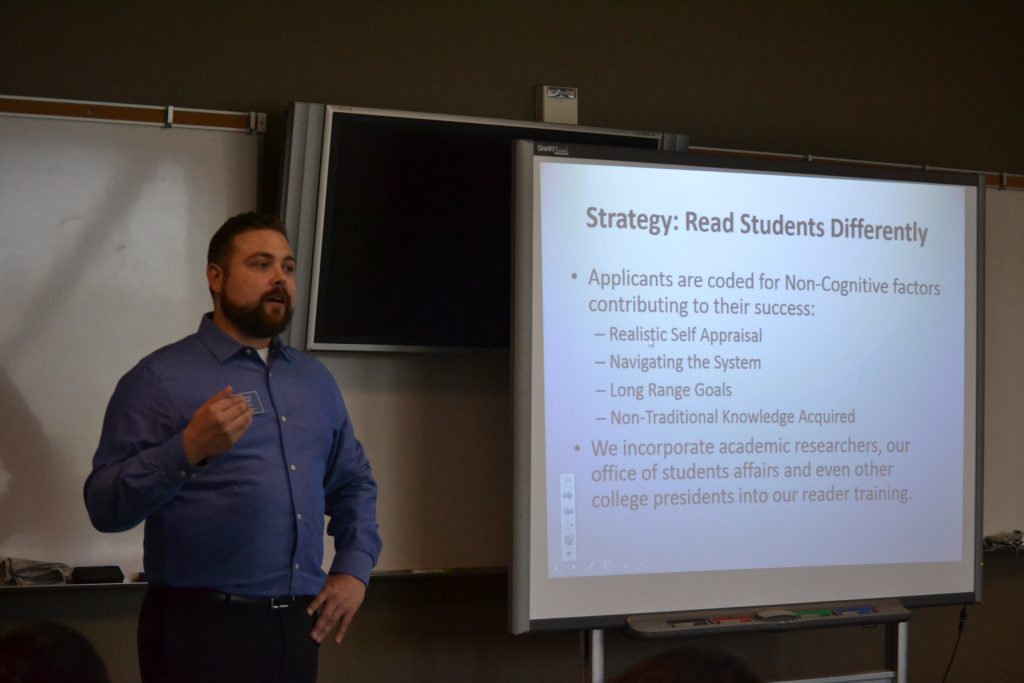 Teachers lecturing about reading students differently