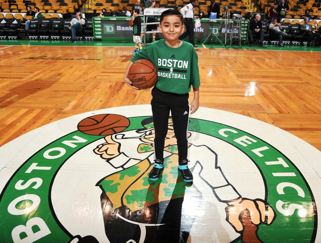 Celtics ball boy experience